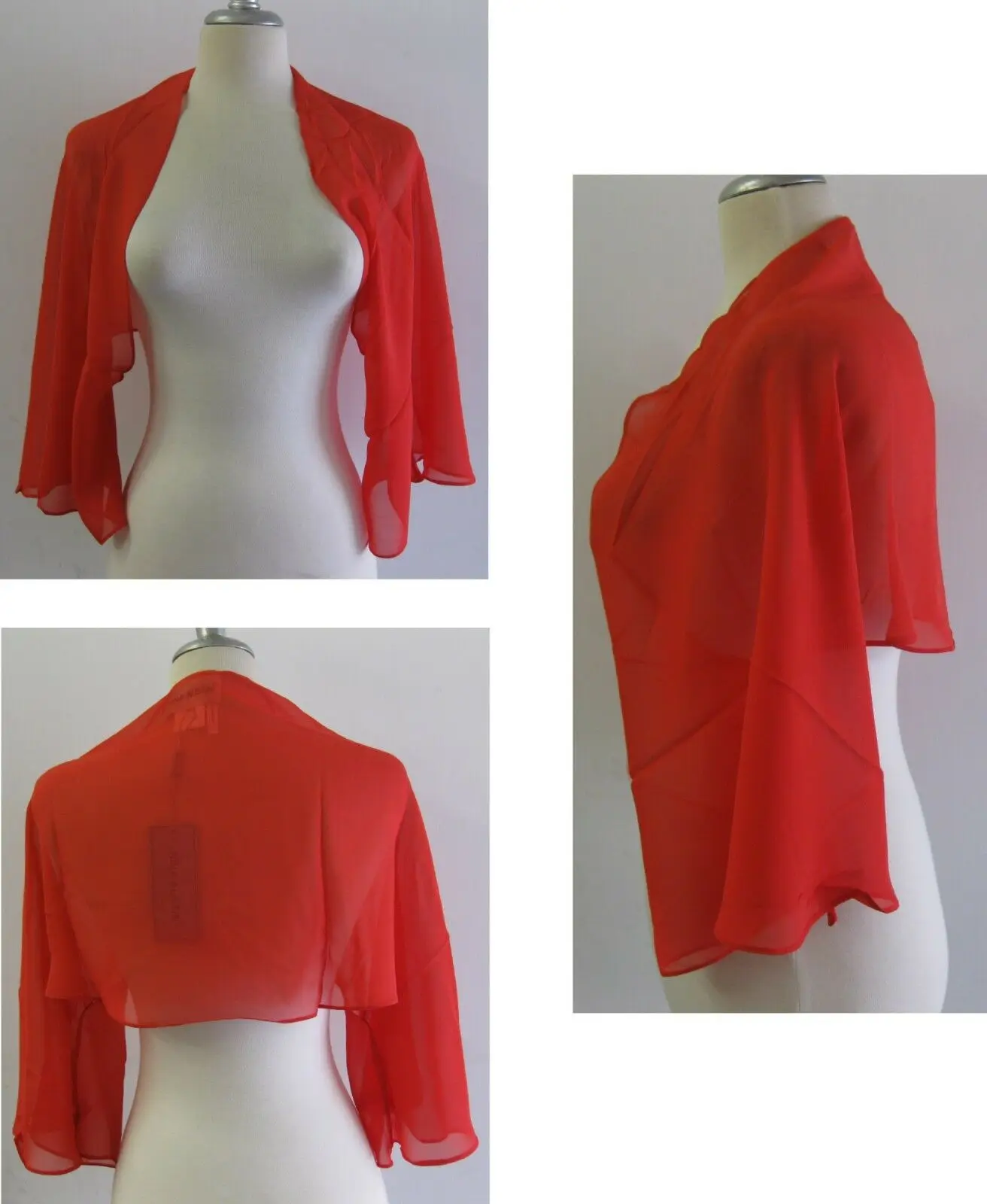 

Brand New See Through Shawl Shrug Bolero Wrap Pashmina Top Jacket 100% Silk