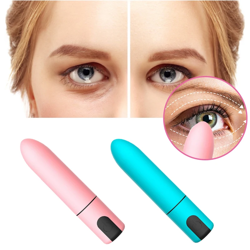 Мини-вибрационный массажер лечение массажа лица и глаз способствует впитыванию