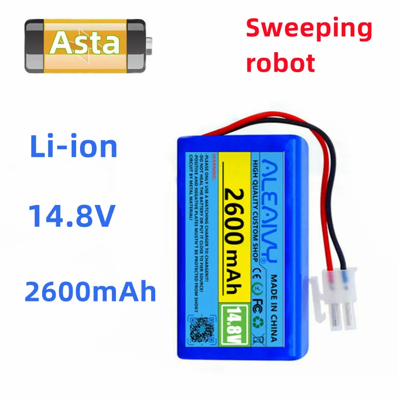 

NEW/14.8V 2600mAh 3200mAh 3500mAh Lithium Battery For ILIFE A4 A4s V7 A6 V7s Plus Robot Vacuum Cleaner ILife 4S 1P Full Capacity