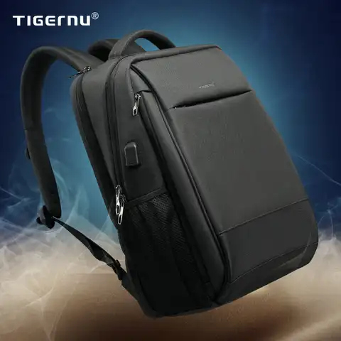 Рюкзак Tigernu мужской для ноутбука 15,6 дюйма, водостойкий, 27 л