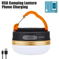 super bright waterproof portable camping light rechargeable mini night lights 3 modes led outdoor tent lamp emergency flashlight