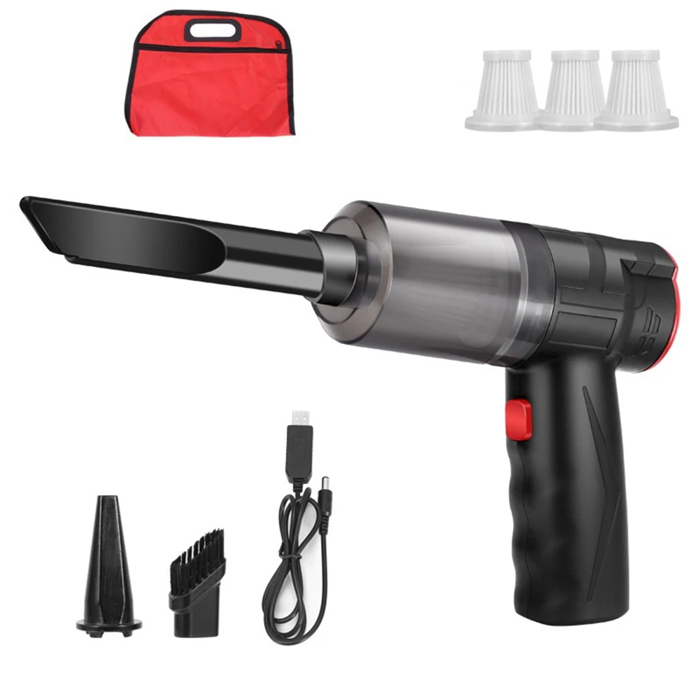 

Handheld Vacuum Cleaner Cordless, Rechargeable Portable Car Hand Vacuum, Small Vacuum-Cleaner Cordless for Home Office