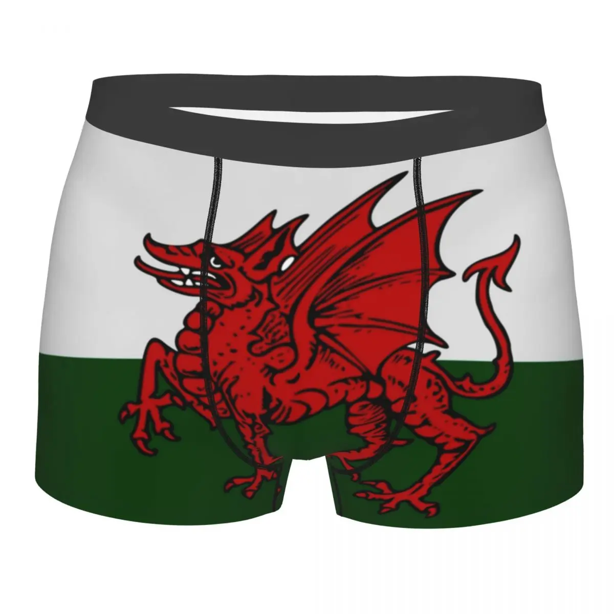 

Men's Welsh Dragon Boxer Briefs Shorts Panties Soft Underwear Homme Novelty Underpants