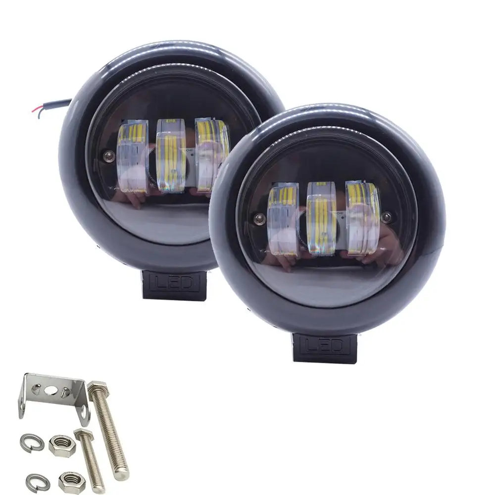 

Светодиодсветильник противотуманная фара, 4,5 дюйма, 30 Вт, 12 В, 24 В