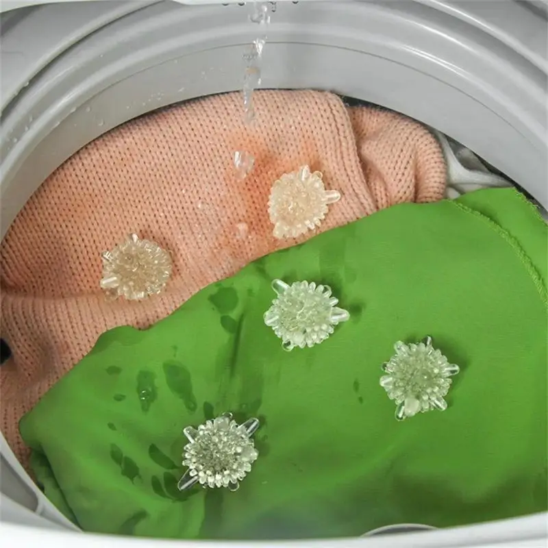 

Washing Ball Prevent Knotting Decontamination And Anti-entanglement Knotting Wash Ball Pvc Washing Tool Laundry Balls Solid Mini