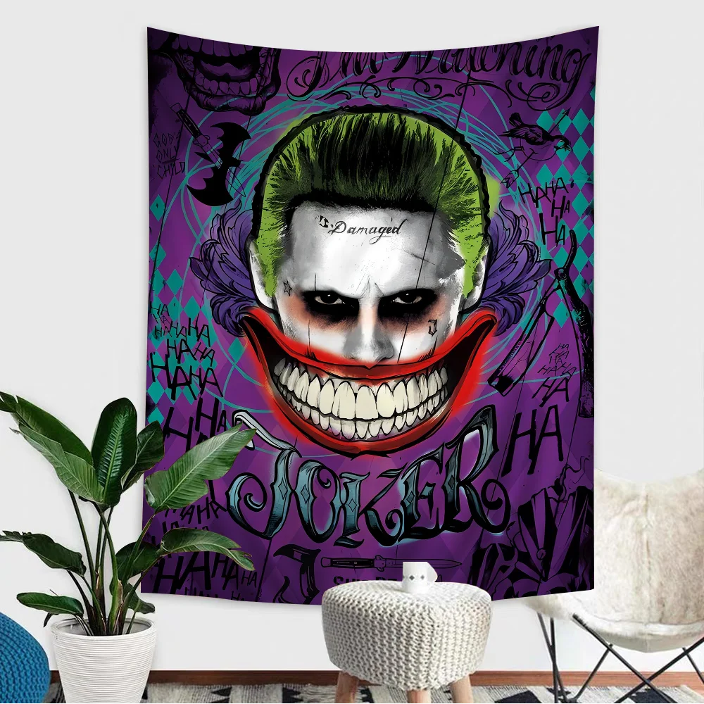 BEAST KINGDOM DC J-Joker большой настенный гобелен с принтом настенное украшение домашний