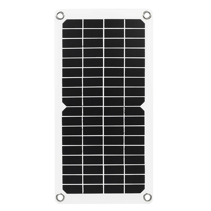 

Solar Panel 10W 5V Waterproof Monocrystalline Silicon Solar Power Bank Outdoor Camping Battery Charger