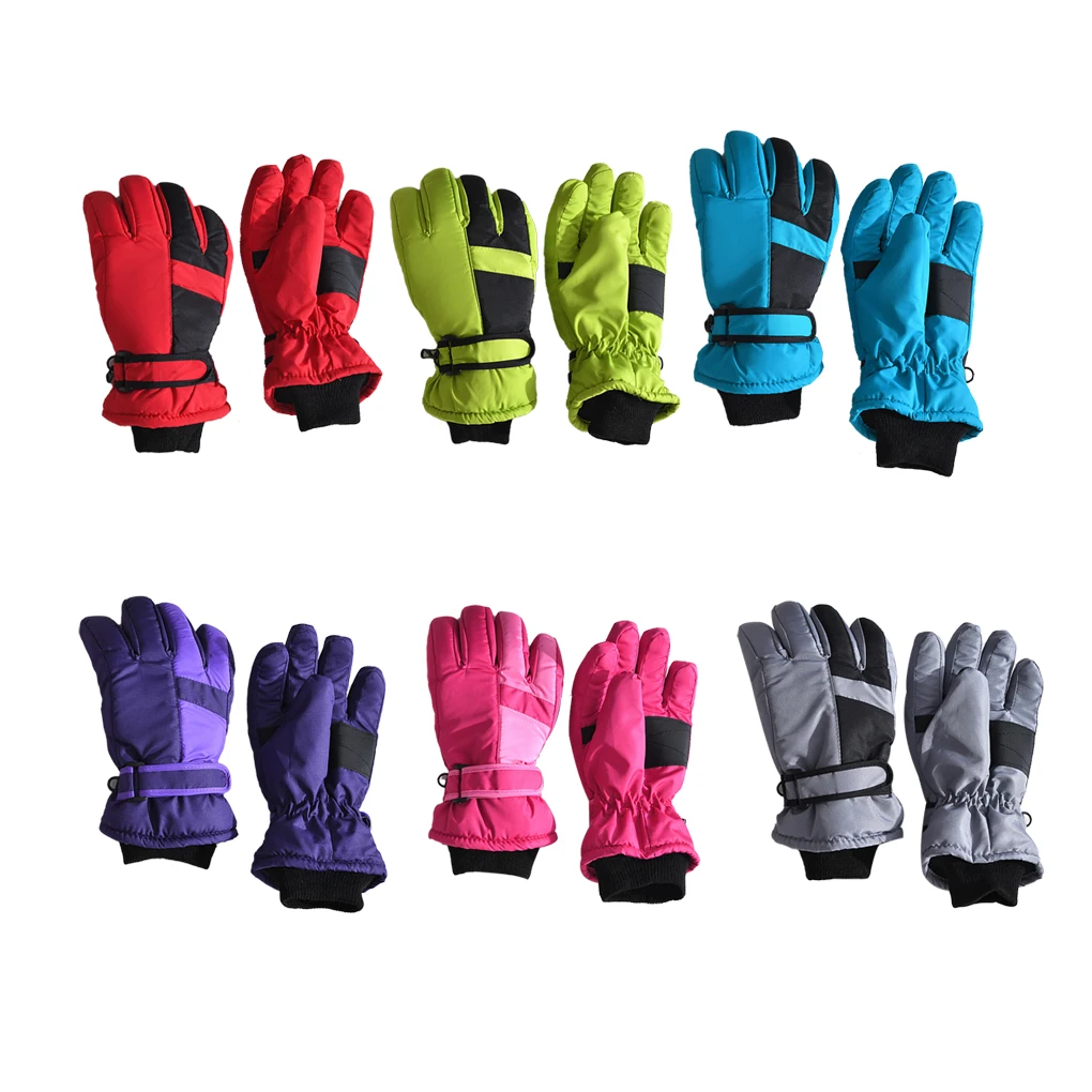 

Elastic Unisex Ski Gloves Mitten Waterproof Hands Accessories Non-slip Coldness Protection Accessory Riding Mittens