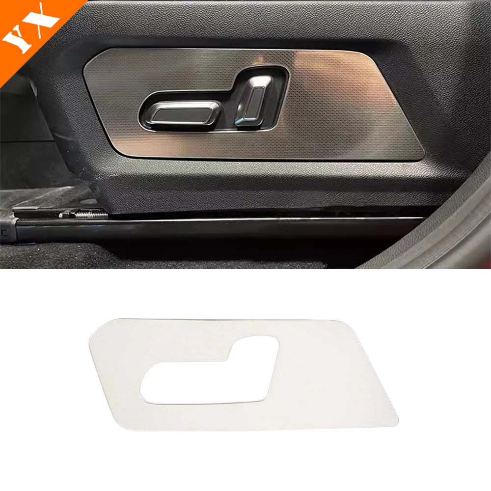 

Аксессуары для автомобилей Chery Jetour T2 Traveler 2023-2024, черные кнопки регулировки переднего сиденья, отделка рамы, декоративная наклейка для интерьера