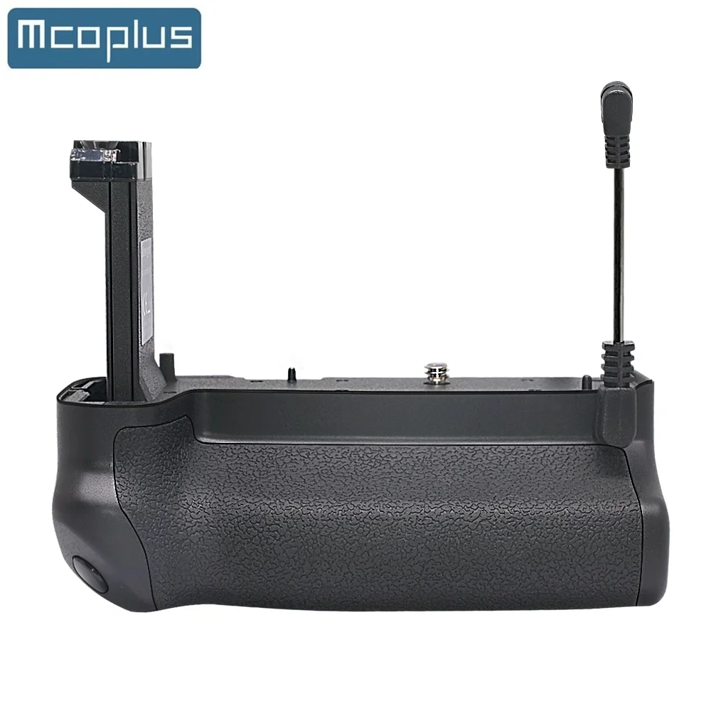 Фото Вертикальный держатель аккумуляторной батареи Mcoplus BG-EOSRP для камеры Canon EOS RP R8 как EG-E1 №1