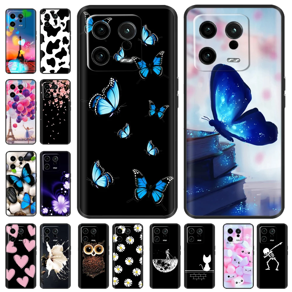 

For Xiaomi 13 Pro Case Xiaomi13 Print Fashion Cartoon Soft Silicone TPU Phone Cases For Xiaomi 13 mi 13 13Pro Back Cover Coque