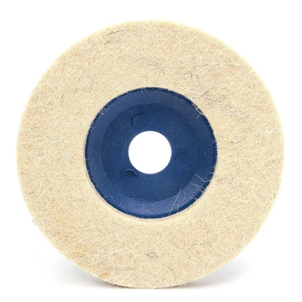 

3pcs Polishing Discs Pads Buffing 100 Degrees Angle Grinder Wheel Felt Grinding Disc Pad 100mm 4inch
