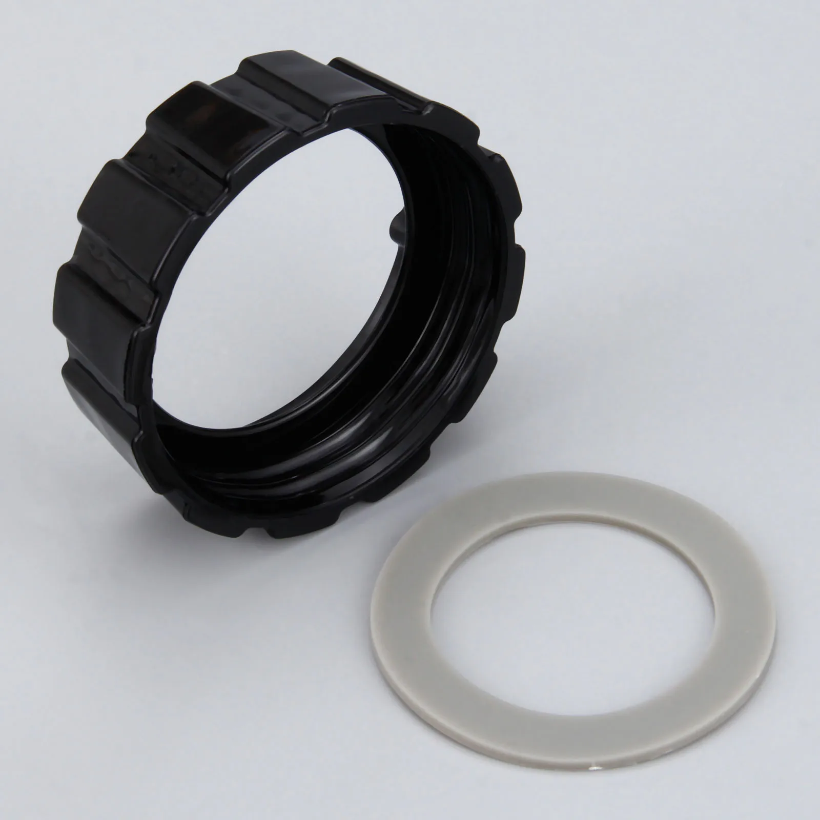 2pcs/set Blender Base Bottom Cap with Sealing Gasket Fit for Hamilton Beach Blender Black Kitchen Blender Parts Replacement