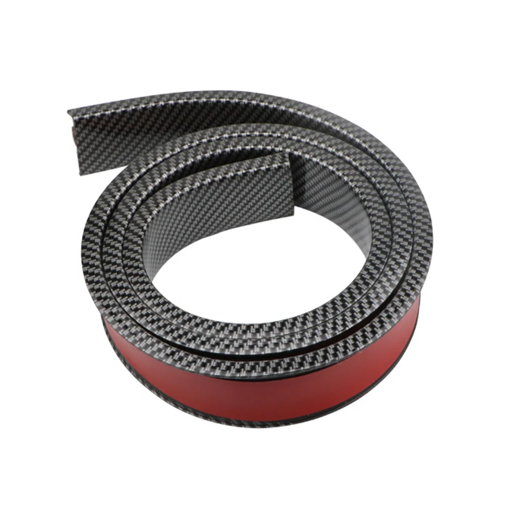 

​Universal Car Fender Flare Edge Trim 1.5Meter Length Carbon Fiber PVC Strip Self-Adhesive Wheel Eyebrow Sticker Flare Protector