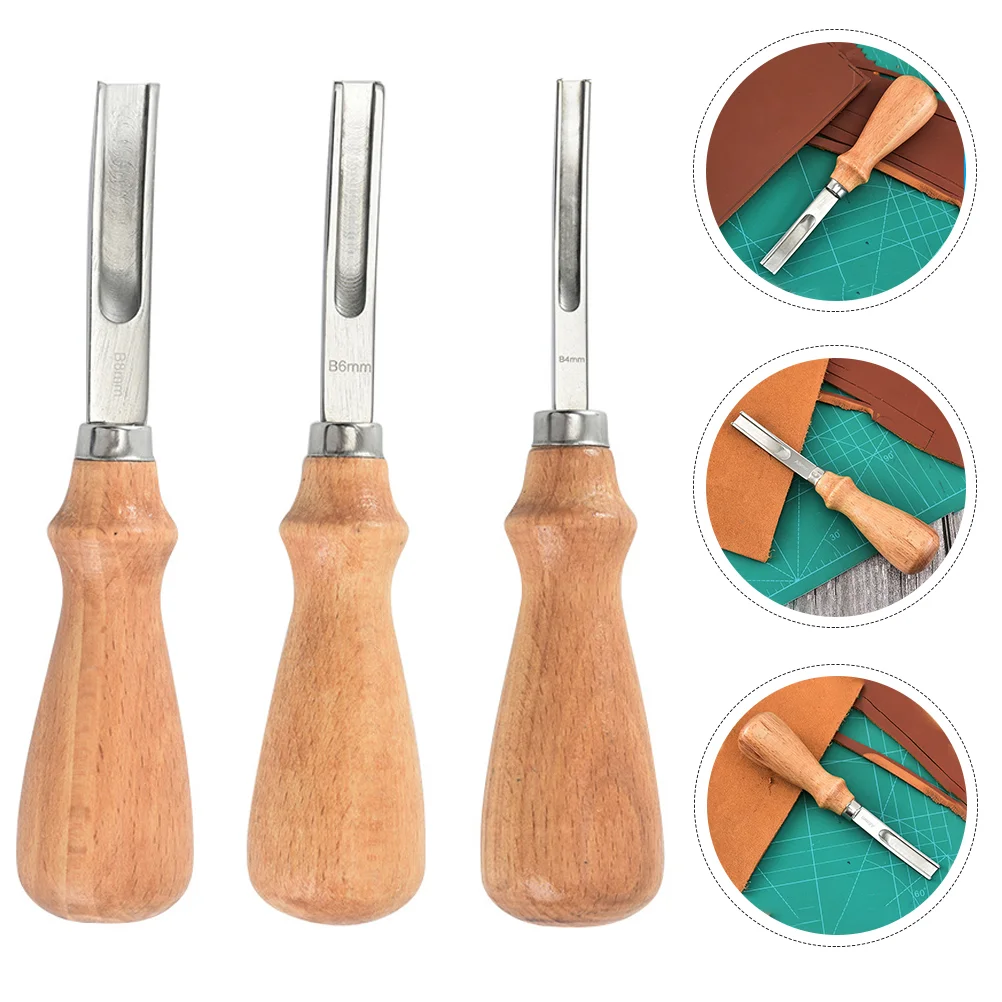 

3 Pcs Edger Hand Tools Linear Wide Mouth Grinding Tool Polishing Board Chromium Polishing Supplies Work