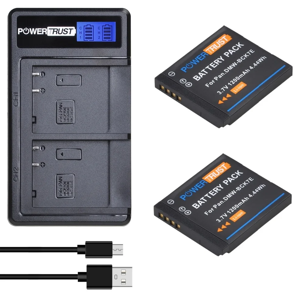 

DMW-BCK7 DMW-BCK7PP DMW-BCK7E NCA-YN101G Battery / Dual Charger for Panasonic Lumix DMC-FP5,DMC-FH2,DMC-FH5,DMC-FH25,DMC-FS16
