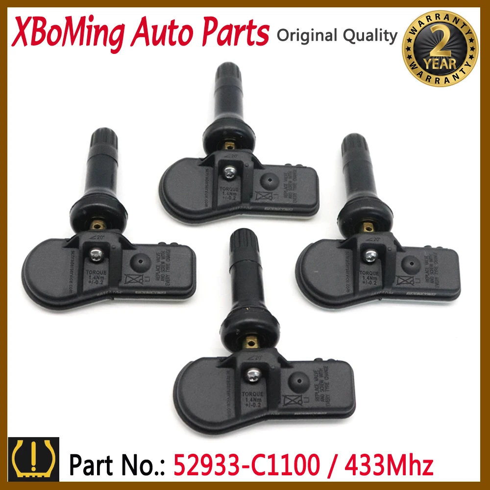 Автомобильный датчик давления в шинах TPMS 52933-C1100 автоматическая Регистрация для