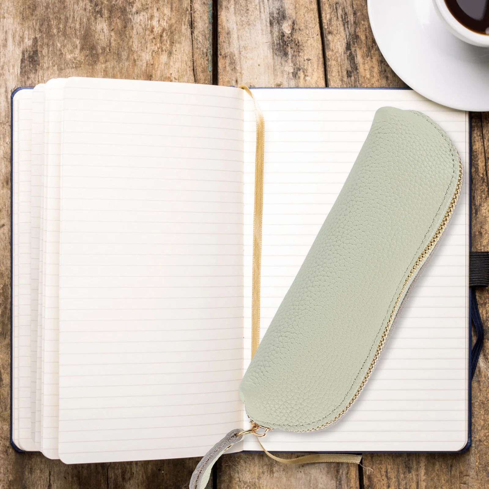 

Case Stationary Supplies Organizer Slim Pouch Girls Small Mini Makeup Brushes