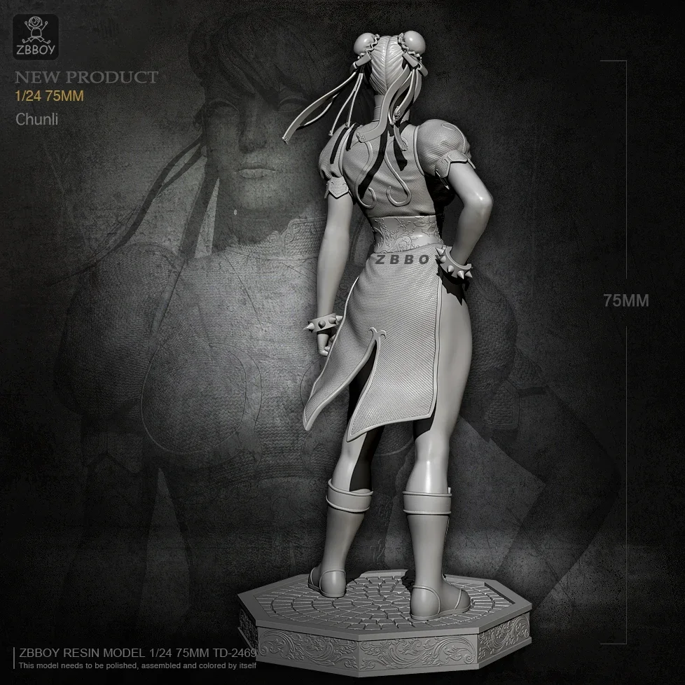 75 мм Смола модельные наборы фигурки самособранные Фотоэлементы