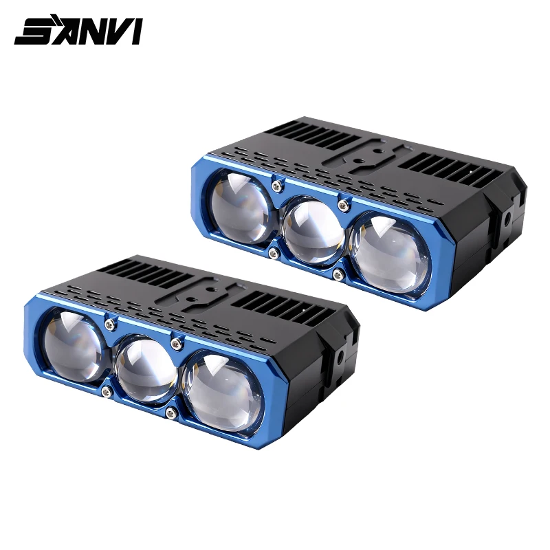 

SANVI S301 решетка проектора, прожектор, вспомогательные фары, светодиодный рабочий фонарь для седана, автомобиля, внедорожника, квадроцикла 4X4 Offroad