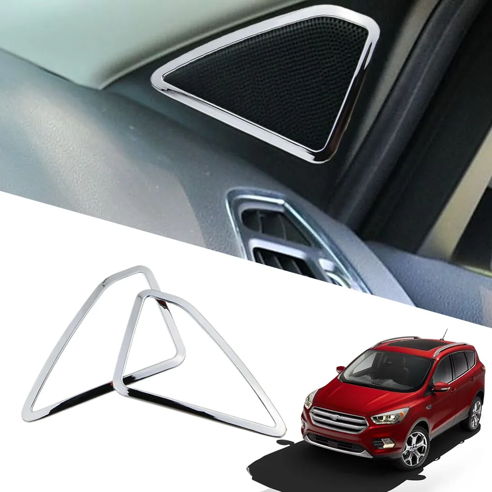 

Ford Kuga Escape 2013-2017 ABS Передняя Дверь Dynamite Mount Декоративная Накладка Аксессуары Для Стайлинга Автомобиля 2 Шт.