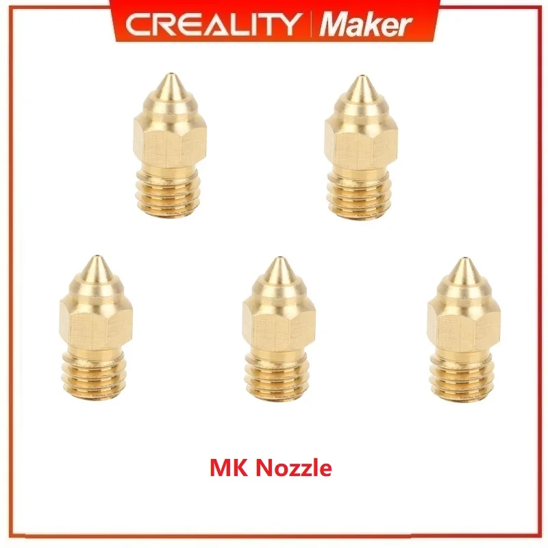 

Деталь для 3D-принтера CREALITY, 5 шт., медная насадка M6 × 0,4 мм для фотографий, искусственная кожа, искусственная кожа