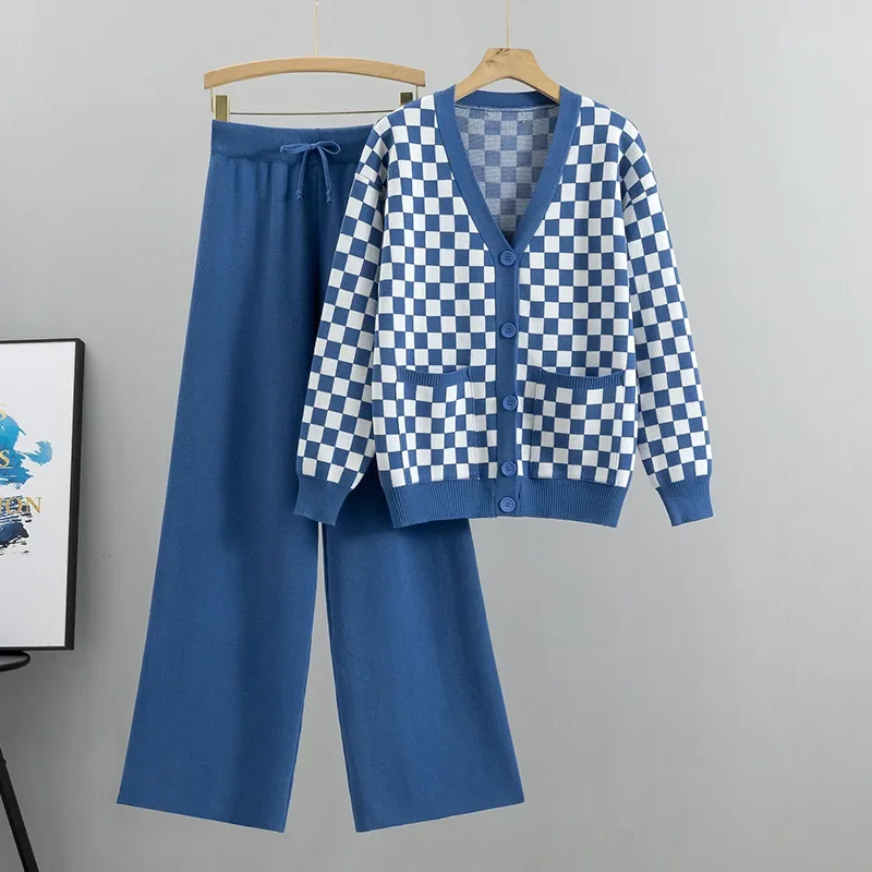 Трикотажный комплект из двух предметов для мусульманской женщины кардиган