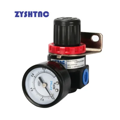 AR2000 G1/4 ''AR2000-02, пневматический мини-регулятор давления воздуха, регулятор, блоки обработки, манометр клапана, фитинг