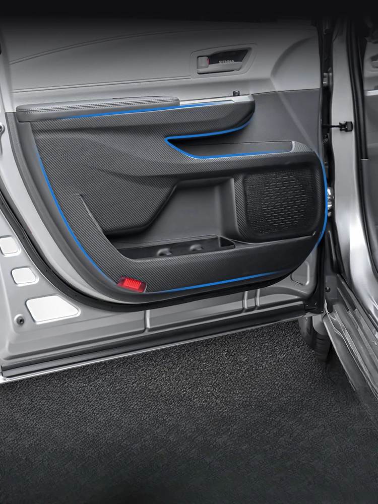 Кожаная защитная наклейка с защитой от царапин для Toyota Sienna 2021 2022 2023