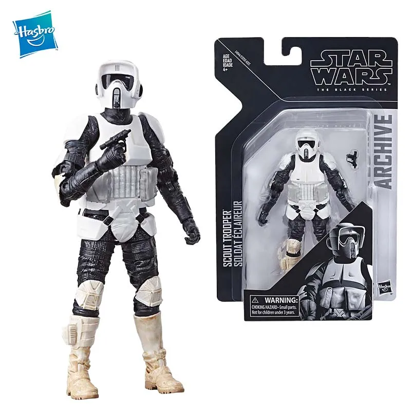 

Оригинальная коллекция архивов Hasbro Star Wars, черная серия, солдат-разведчиков, 6-дюймовая экшн-модель, коллекционная фигурка, игрушки в подарок