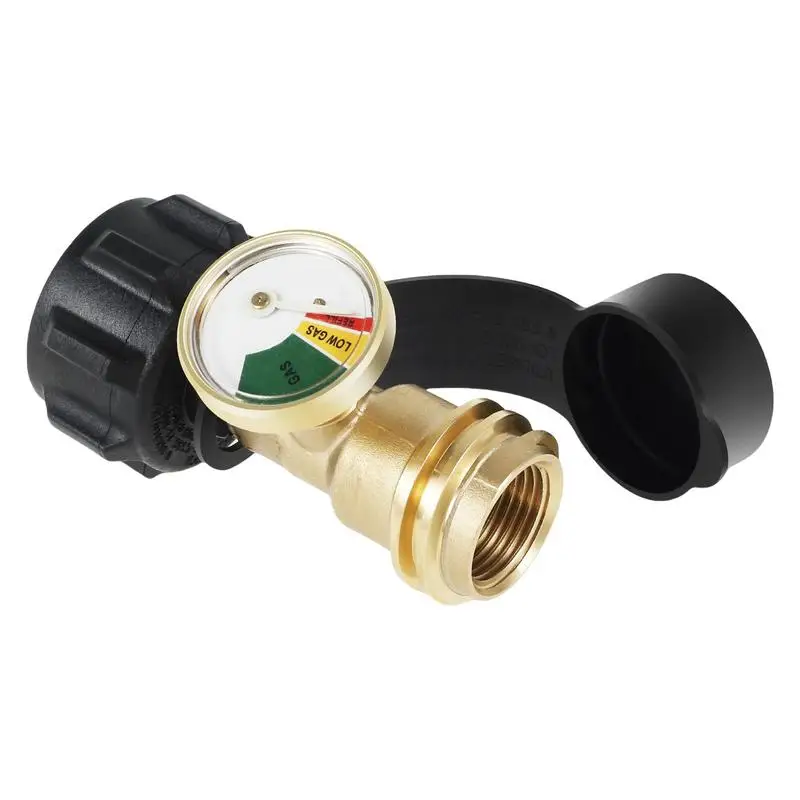 Стандартный адаптер для пропана Внешний индикатор соединитель резервуара газа