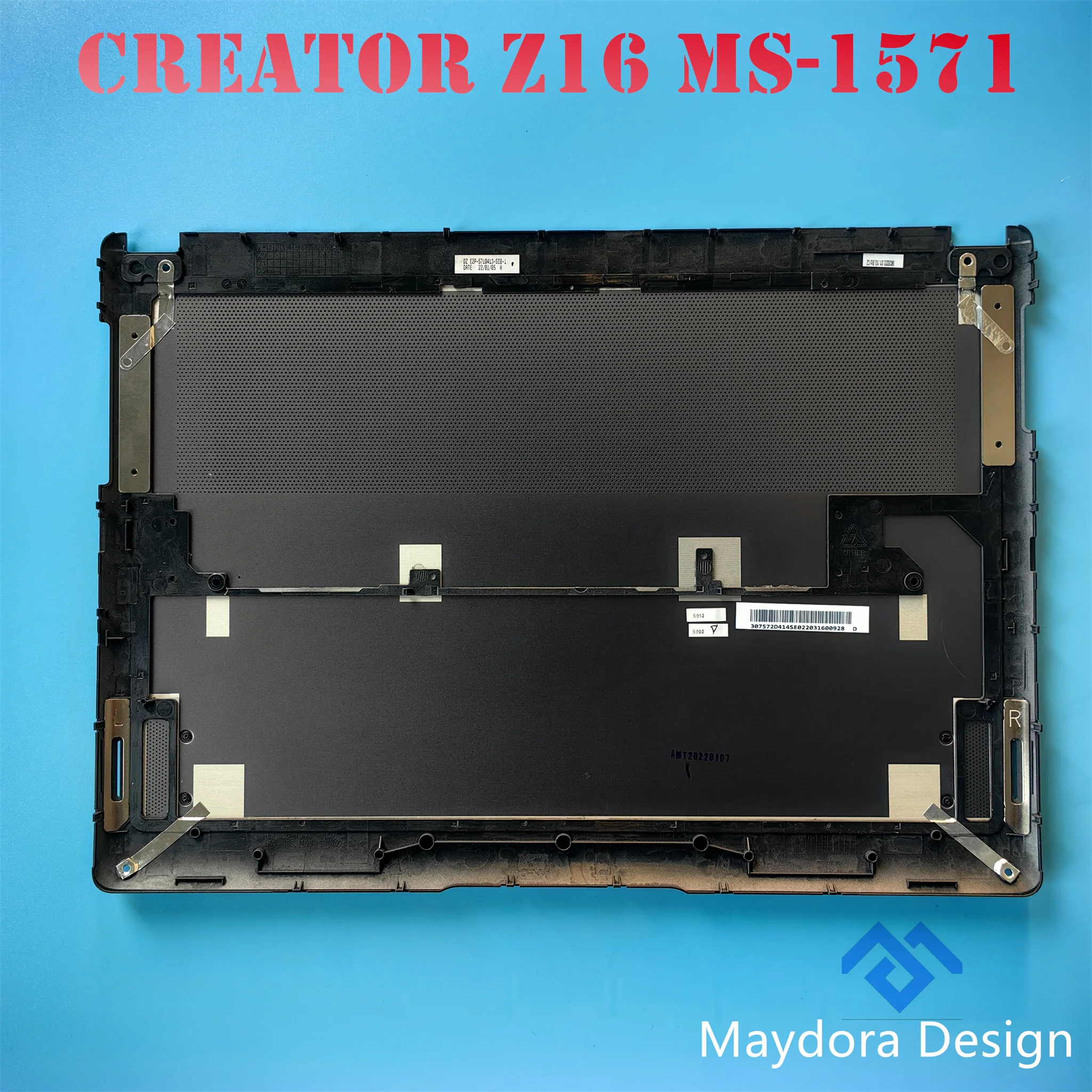 Новая задняя крышка для ноутбука ORG подставка рук Нижняя основа MSI CREATOR Z16 цвет