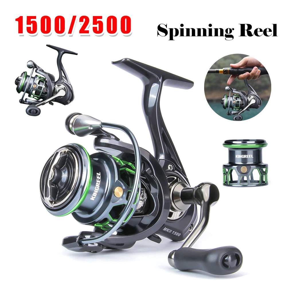 

Outdoors Fishing Lightweight Spinning Reel 8KG Max Drag Fishing Rod Fishing Reel Trout Perch Tilapia Saltwater Fishing Tackle