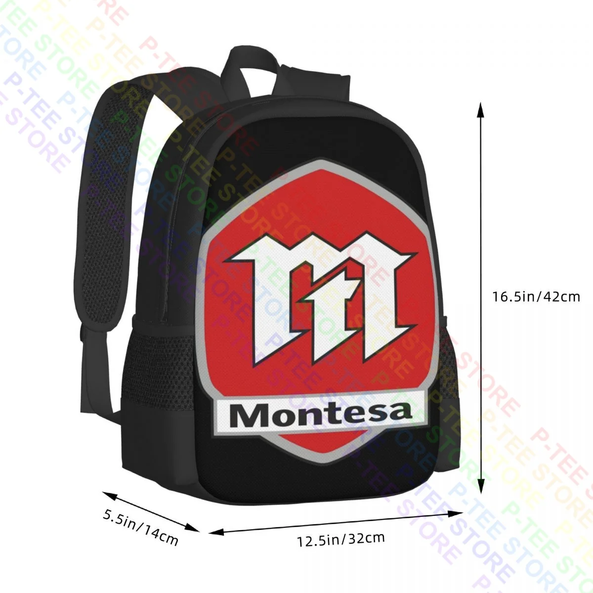3D-печать логотипа мотоцикла Montesa P-1183Backpack большой емкости