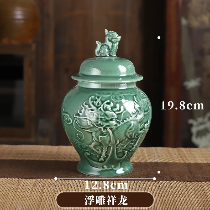 

Керамическая коробка для конфет сине-белая