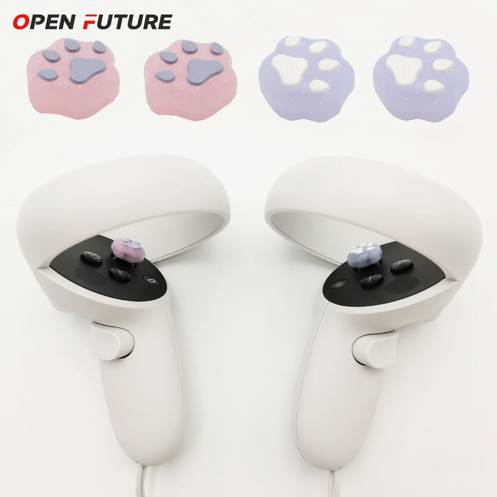 

Колпачок для захвата большого пальца для Pico 4, силиконовая мягкая защитная крышка, контроллер, Стик для большого пальца, для игрового контроллера Oculus Quest 1/2