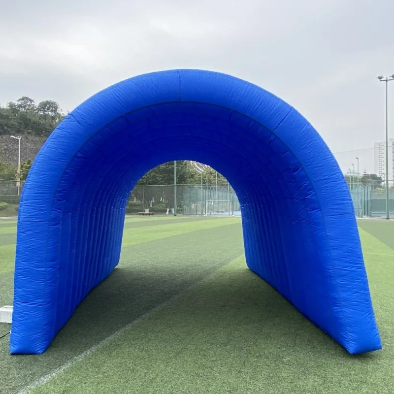 

SAYOK Giant Inflatable Tunnel Entrance Inflatable Channel Arch Tunnel for Sports Party Event Wedding Exhibition Promotion Decor