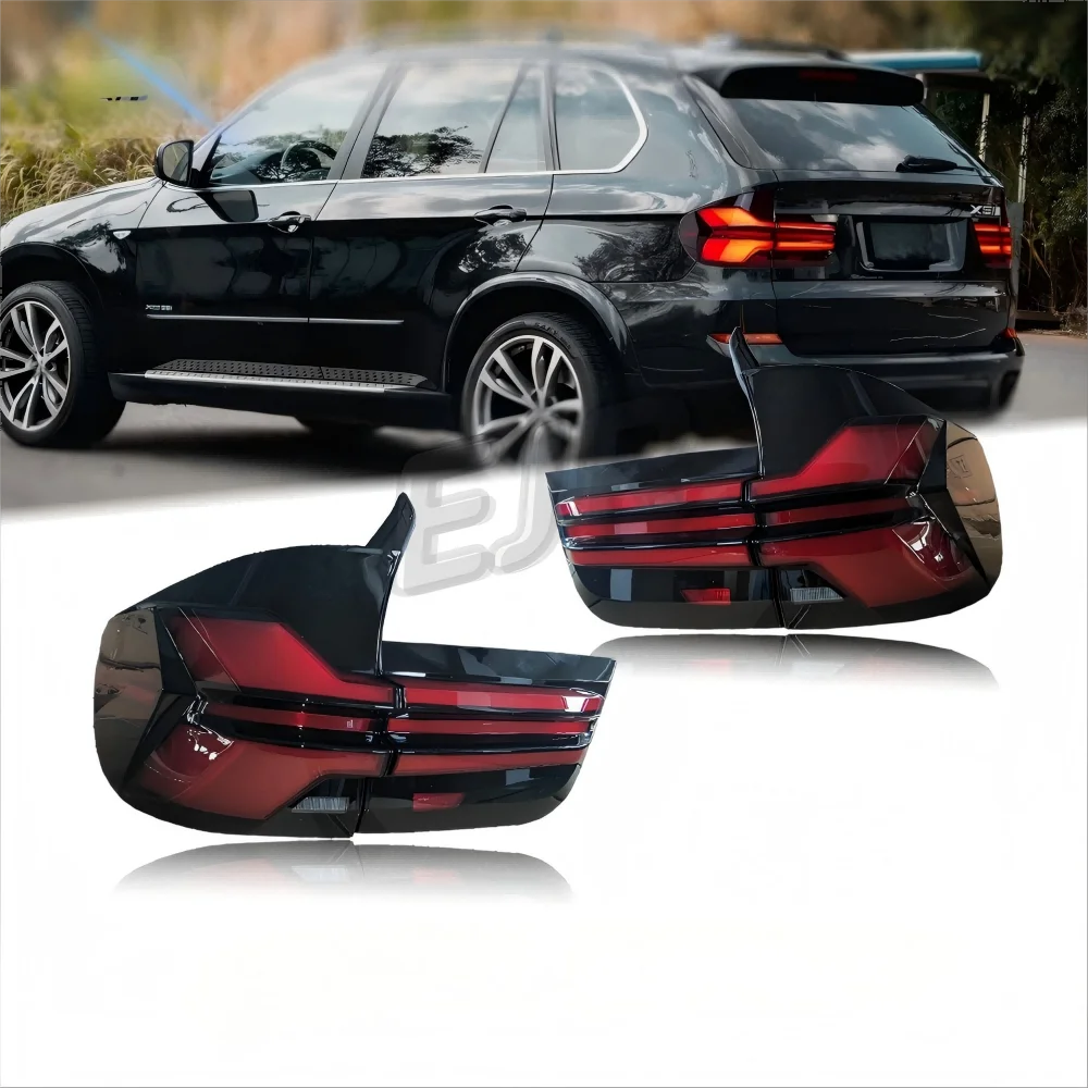 

Светодиодный задний фонарь в сборе для BMW X5 E70 2007-2013, модификация дальнего света, стоп-сигналы, плавкие указатели поворота