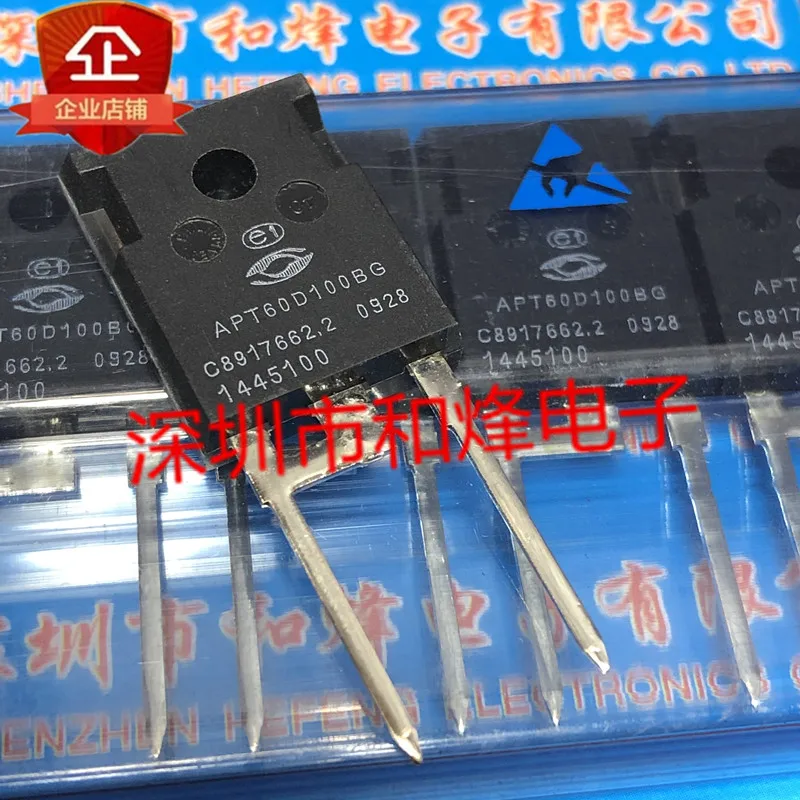 

Бесплатная доставка, APT60D100BG TO-247 1000V 60A, 10 шт.