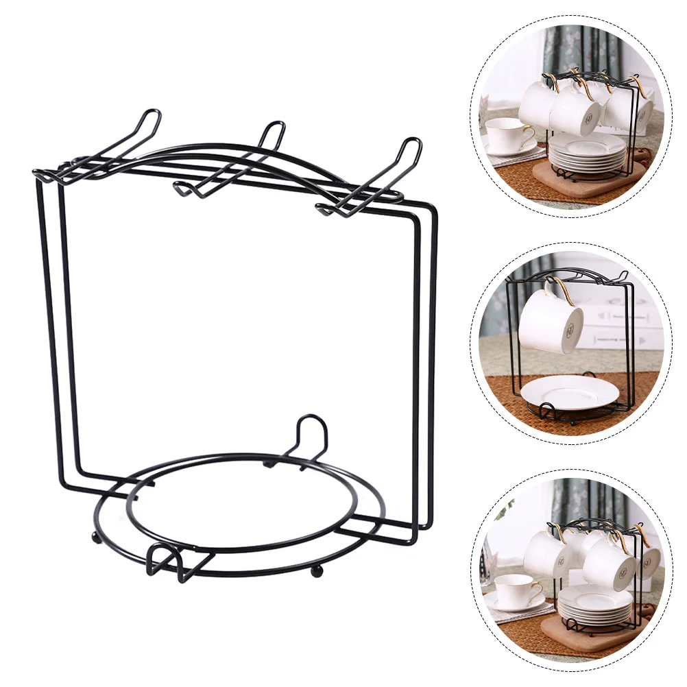 

Cup Mug Stand Rack Holder Coffee Drying Organizer Tree Hanger Bottle Dish Plate Drainer Drainingmetal Storage Tea Dishcloth