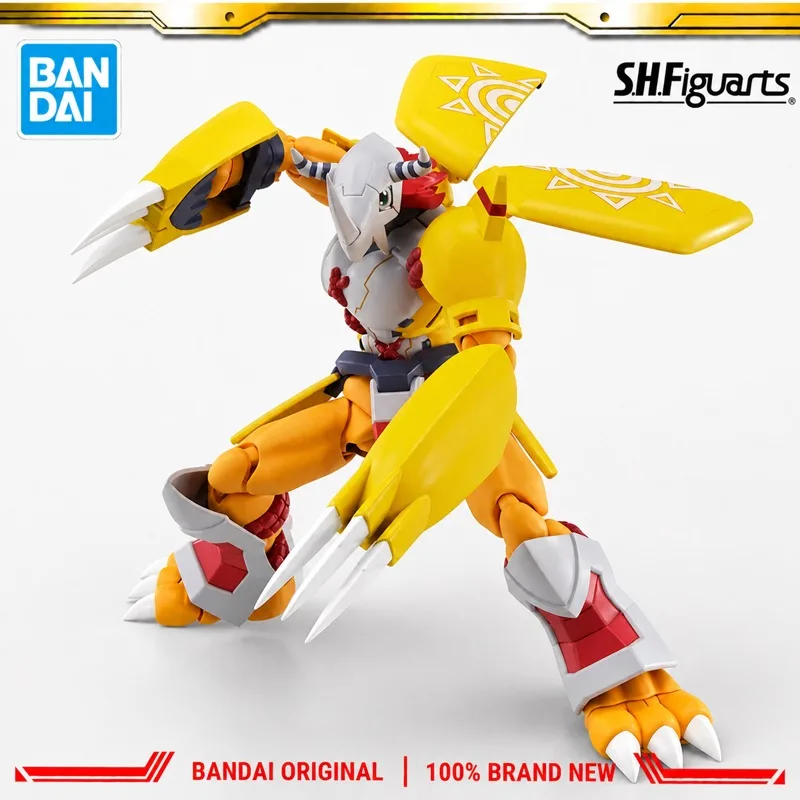 Фото В наличии: Оригинальная фигурка Bandai S.H. Figuarts Digimon Adventure Wargreymon, новая, в коробке, персонаж аниме. №1