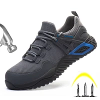 indestructible ryder shoes men work shoes steel toe air work anti puncture safety boots anti slip light breathable sneakers
