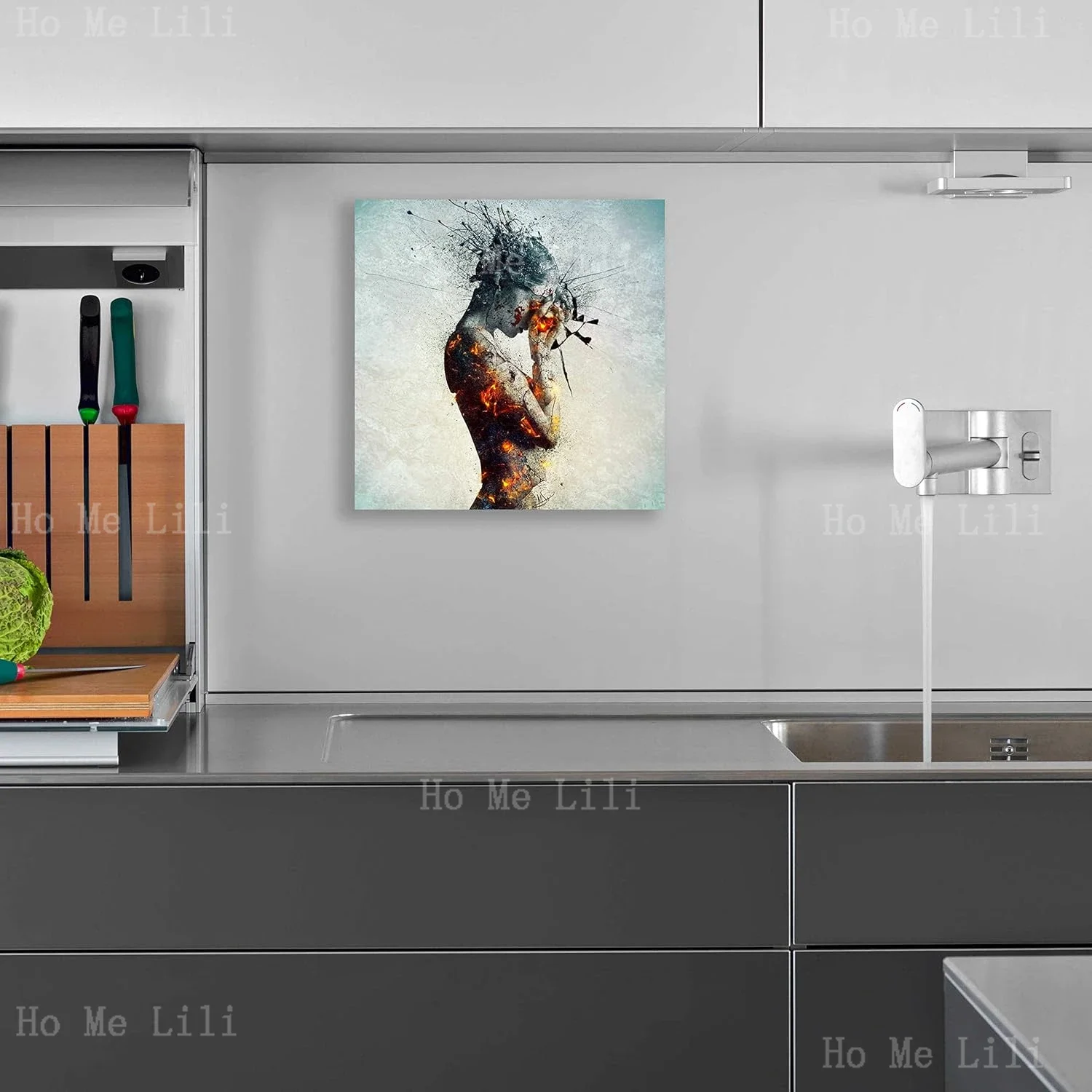 Абстрактная картина по номерам