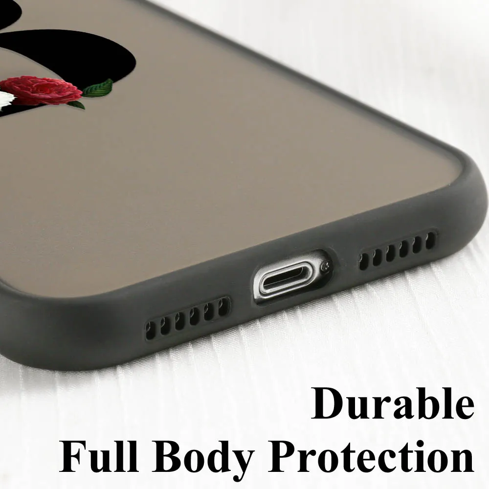 S22 Ultra Case For Samsung A52s 5G Case Shockproof Funda Samsung S21 A12 A32 A51 A71 A21S A50 S20 FE Flower Letters Bumper Cover