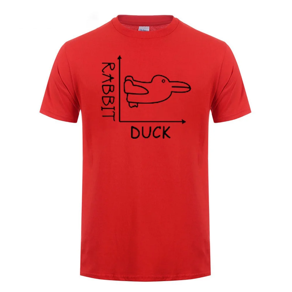 

Brain Teaser Duck Rabbit Fun Math T Shirt Father's Day Present Birthday Gift For Men Him Daddy Father Adult T-Shirt Short Sleeve