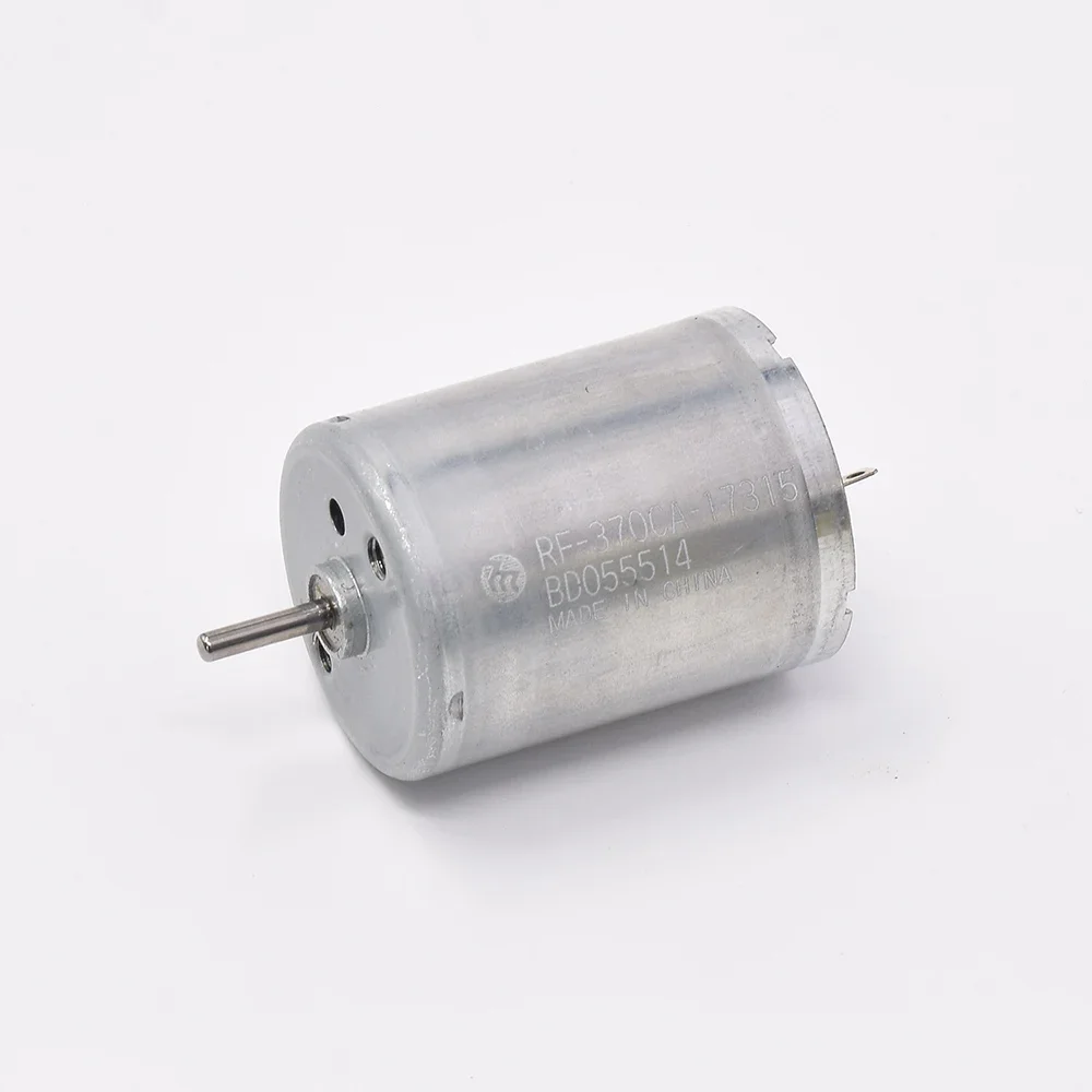 

MABUCHI RF-370CA-17315 Двигатель постоянного тока 6 В-12 В Предыдущий металлический матовый электродвигатель Micro 24 мм для бытовой техники CD DVD-плеер