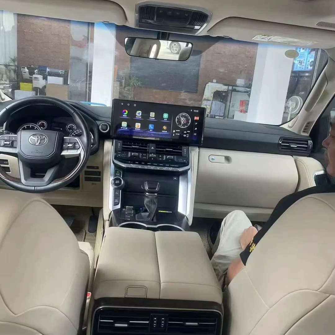 16 2-дюймовый автомобильный мультимедийный GPS-видеоплеер Oled Android CarPlay для Land Cruiser LC200