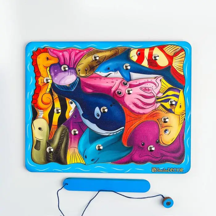 Рыбалка «Морские обитатели», Игрушки для развлечений, Рыбалка, Smile Decor