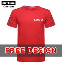 custom t shirt logo embroidery childrens t shirts your own design picture casual men summer round neck tees tops short sleeve