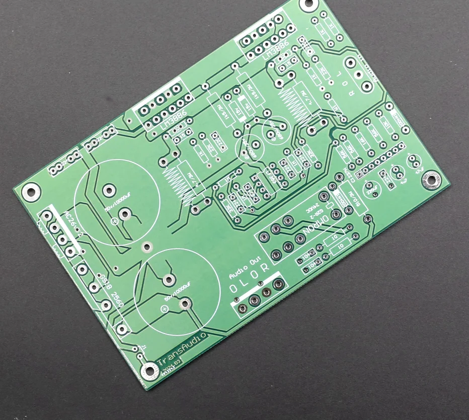 Плата двухканального усилителя LM3886 68 Вт*2